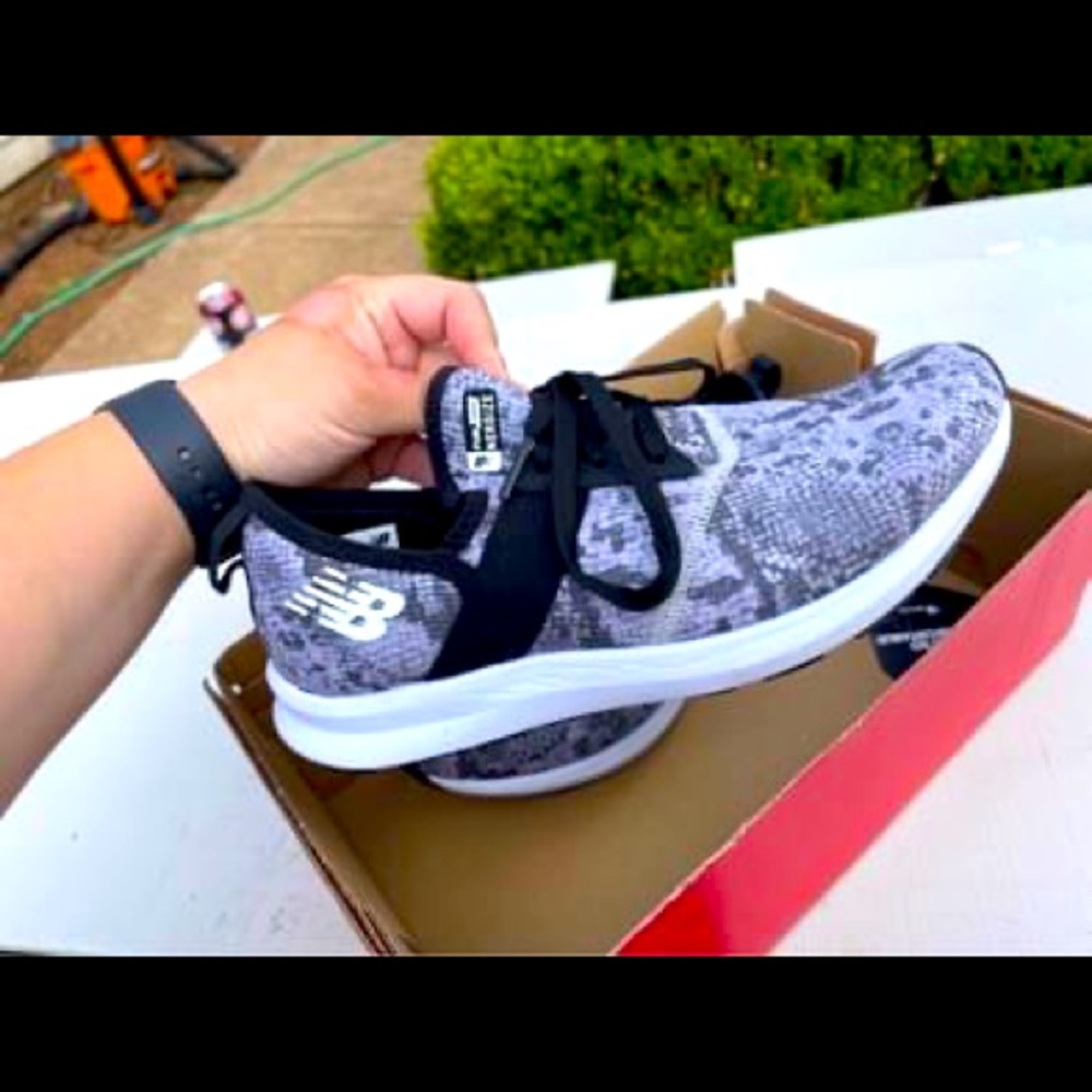 Grey & Black New Balance Training Shoes Size 9